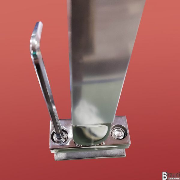 Бічна стінка для кабіни Koer SR SW04-90x200-TR-01 прозоре скло Easy Clean 10мм, хром (KR5390) KR5390 фото