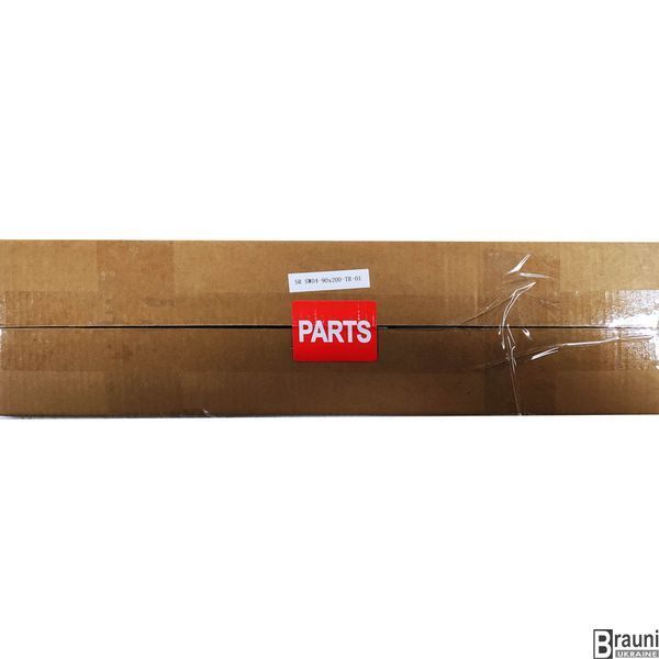 Бічна стінка для кабіни Koer SR SW04-90x200-TR-01 прозоре скло Easy Clean 10мм, хром (KR5390) KR5390 фото