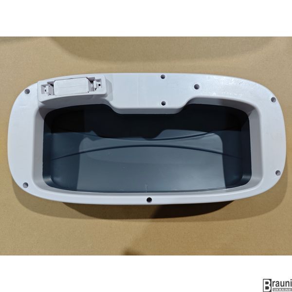 Ведро для мусора сенсорное овальное Flat-TC0109 Graphite 9 л, графит MI7075 фото
