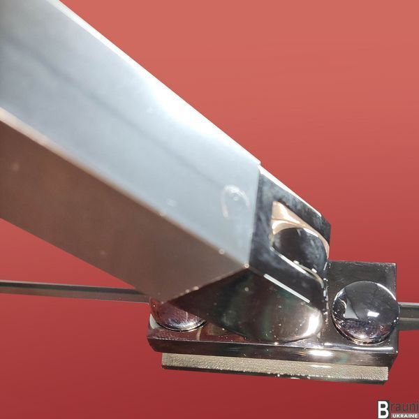 Бічна стінка для кабіни Koer SR SW04-90x200-TR-01 прозоре скло Easy Clean 10мм, хром (KR5390) KR5390 фото