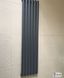 Вертикальний дизайнерський радіатор опалення TM ARTTIDESIGN Rimini 6/1800 сірий матовий 5516 фото 1