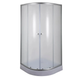 Душевая кабина с низким поддоном Mixxus PLAIN SCT02-100x100x195-FB SATIN матовое стекло 4мм (MI6897 MI6897 фото 10
