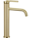 Смеситель для раковины (умывальника) REA ARGON BRUSHED GOLD высокий REA-B7802 фото 1