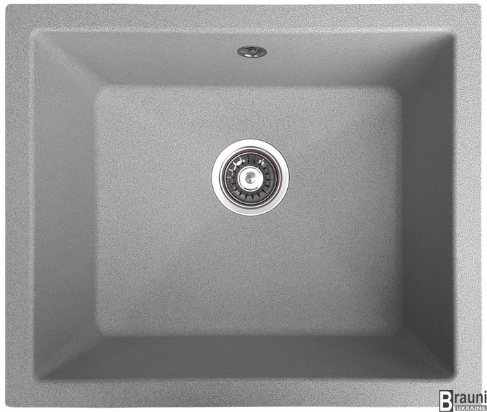 Кухонна мийка Mira U-540 Gri 54х46 під столешню RO44642 фото