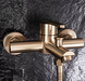 Смеситель для ванны и душа REA ONTARIO BRUSHED GOLD с изливом REA-B5513 фото 4