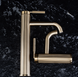 Смеситель для раковины (умывальника) REA ARGON BRUSHED GOLD высокий REA-B7802 фото 5