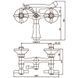 Смеситель для ванны Haiba Dominox 142 матовый (HB0066) HB0066 фото 3
