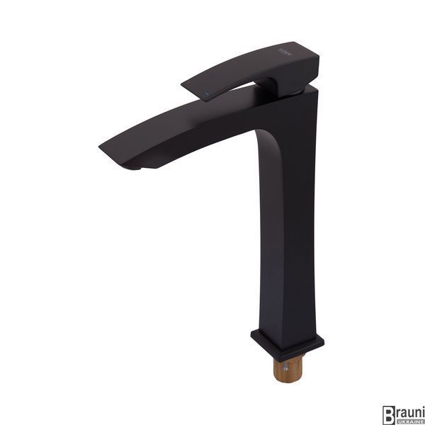 Смеситель для умывальника Koer KB-11007-05 высокий (Цвет черный) (KR3441) KR3441 фото