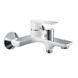 Змішувач для ванни HAIBA ALEX 009 EURO WHITE-CHROME (HB9568) HB9568 фото 1
