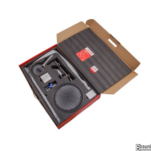 Душова колона із змішувачем для ванни KB-56029-07 графіт KR5497 фото