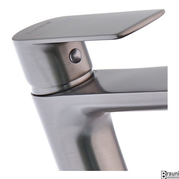 Змішувач для умивальника Haiba Alex 001 High Graphite (HB3994) HB3994 фото
