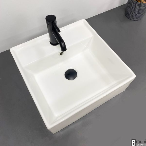 Умивальник (раковина) VBI TERAMO S WHITE накладний VBI-014700 фото