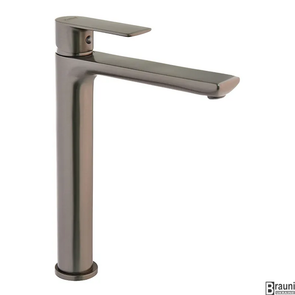 Змішувач для умивальника Haiba Alex 001 High Graphite (HB3994) HB3994 фото