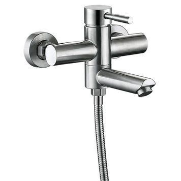 Смеситель для ванны Haiba SUS-009 EURO из нержавеющей стали SUS304 (HB9611) HB9611 фото