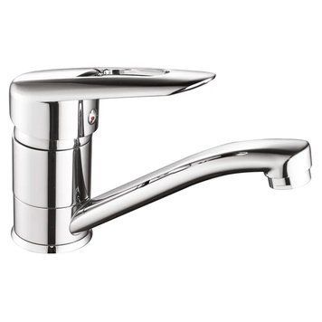 Змішувач для умивальника Haiba Disk 555 (вилив 15 см) (HB0058) HB0058 фото