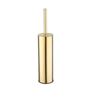 Ёршик для унитаза напольный VBI ROUND M GOLD VBI-040420GL фото