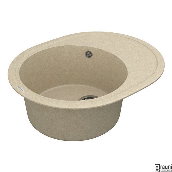 Кухонна мийка 60х49 VANKOR Sity SMO 02.61 Beige бежева SMO 02.61 Beige фото