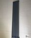 Вертикальный дизайнерский радиатор отопления TM ARTTIDESIGN Matera 5/1800 серый матовый 5536 фото 1