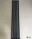 Вертикальный дизайнерский радиатор отопления TM ARTTIDESIGN Matera 5/1800 серый матовый 5536 фото 3