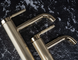 Смеситель для раковины (умывальника) REA ARGON GOLD низкий REA-B7800 фото 3