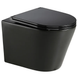 Підвісний унітаз Mixxus Premium BEVEL-0301-T3 BLACK 515х355х365mm, система змиву TORNADO 3.0 (MP659) MP6595 фото 1