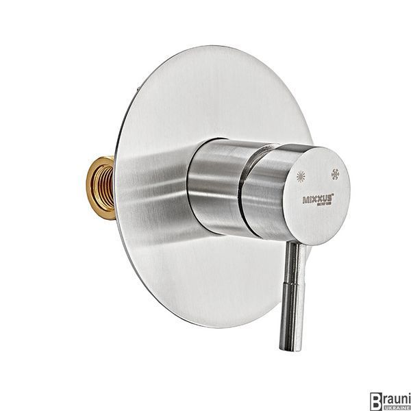 Душевая система Mixxus SUS-003 Inner скрытого монтажа, нержавейка MI6015 фото