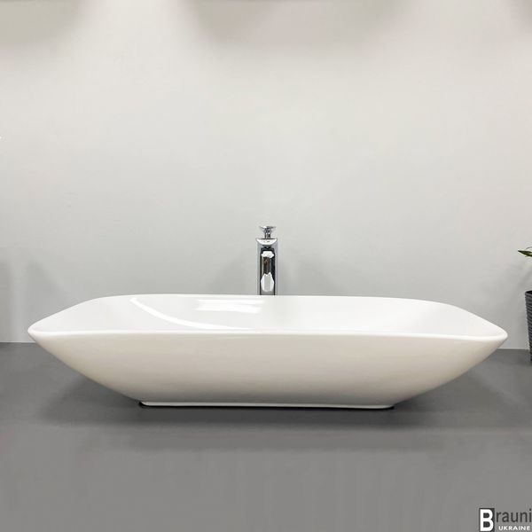 Умывальник (раковина) VBI PINETO WHITE накладной VBI-012607 фото