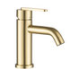 Змішувач для раковини (умивальника) REA ONTARIO BRUSHED GOLD низький REA-B5505 фото 6