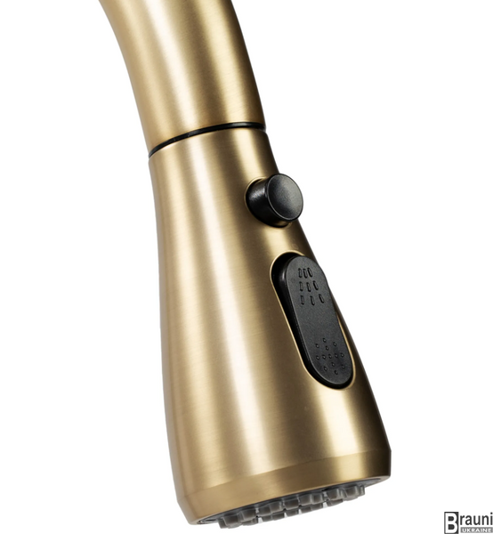Смеситель для кухни REA NEST BRUSHED GOLD матовое золото REA-B6600 фото