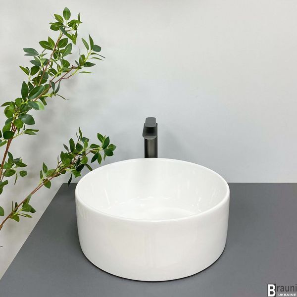 Умивальник (раковина) VBI LIONI WHITE накладний VBI-014600 фото