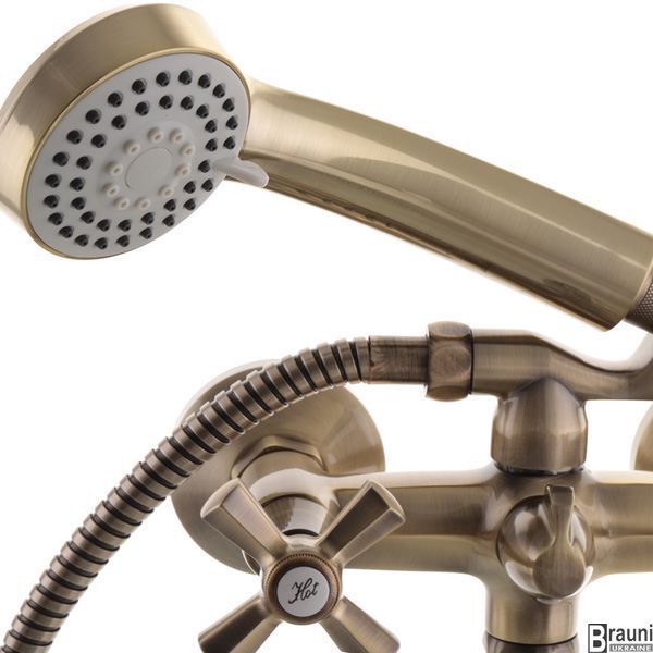 Змішувач для ванни PREMIUM RETRO BRONZE-142 бронза MI1652 фото