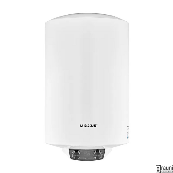 Водонагрівач "Циліндр" MIXXUS EWH-08050 ROUND DRY накопичувальний 50 л, сухий тен 2 kW (WH0608) WH0608 фото