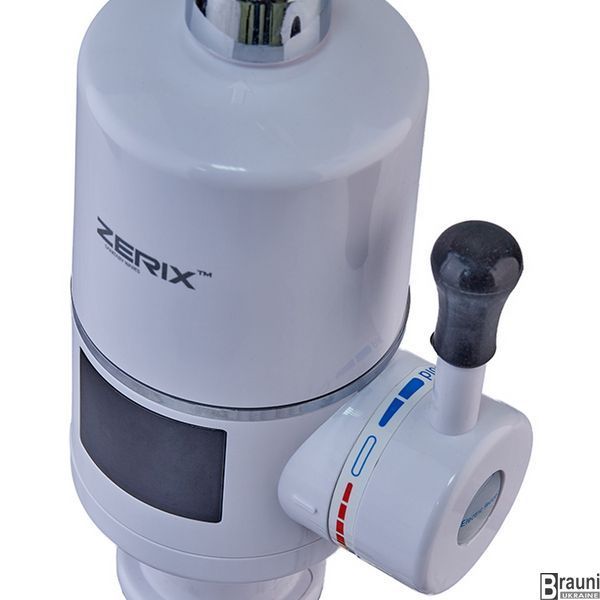 Проточный кран для кухни ZERIX ELW41-E с индикатором ZX4694 фото
