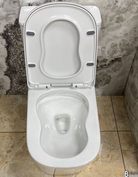 Підлоговий унітаз VBI LINOSA WHITE VBI-021002 фото