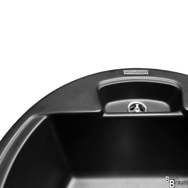 Кухонна мийка Valencia KM913006 чорна, 45 см 0000051 фото