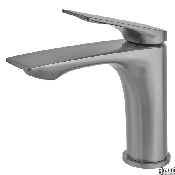 Смеситель для умывальника Mixxus Premium DERBY 001 (NUT) GRAPHITE (MI6607) MI6607 фото