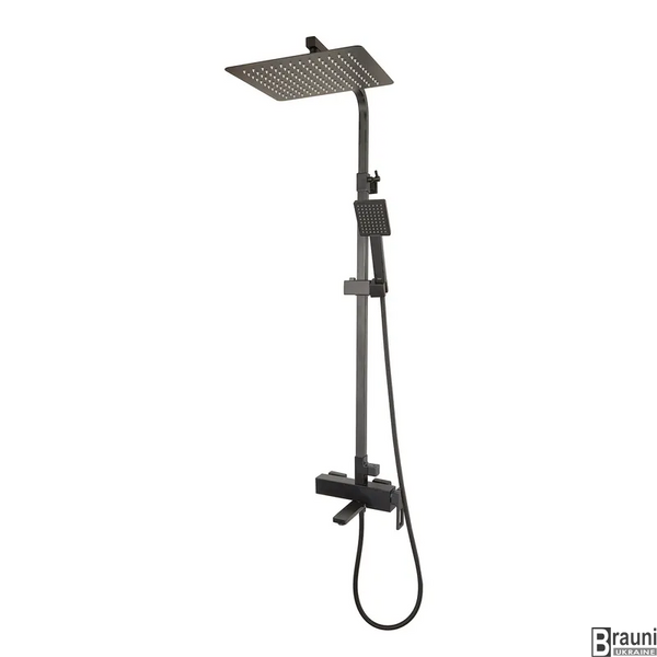 Душевая колонна со смесителем Koer KB-56009-05 (Цвет черный) (KR3507) KR3507 фото