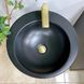 Умывальник (раковина) VBI AGROPOLI BLACK MATT напольный VBI-019004 фото 3