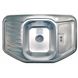 Мийка кухонна з нержавіючої сталі Rampa Satin 77х50  RO49671 фото 1
