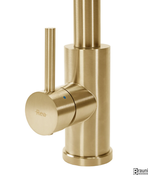 Змішувач для кухні REA TROY BRUSHED GOLD матове золото REA-B6302 фото