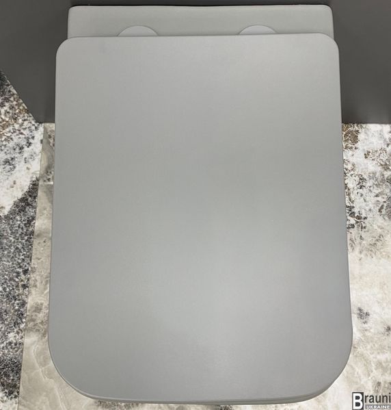 Подвесной унитаз VBI CAPRERA GREY MATT VBI-020303 фото