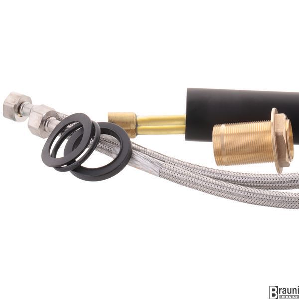 Смеситель для умывальника Haiba Alex 001 High Черный (HB3923) HB3923 фото