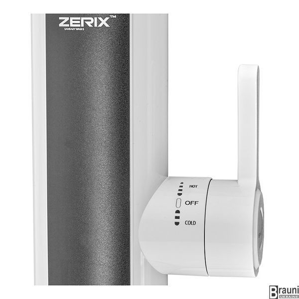 Проточный смеситель водонагреватель ZERIX ELW45-EF с индикатором температуры ZX4776 фото