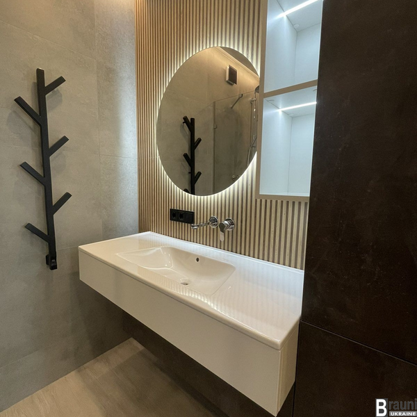 Полотенцесушитель электрический 100х24 Albero DRY черный 3804-1 фото
