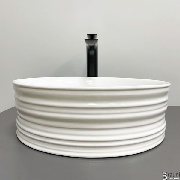 Умывальник (раковина) VBI LARINO WHITE накладной VBI-012621 фото