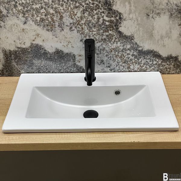 Умивальник (раковина) VBI TEORA 60 WHITE врізний VBI-018051 фото