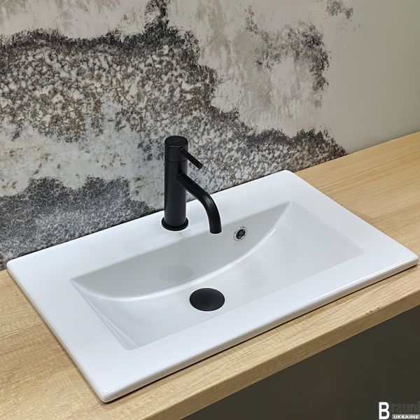 Умивальник (раковина) VBI TEORA 60 WHITE врізний VBI-018051 фото