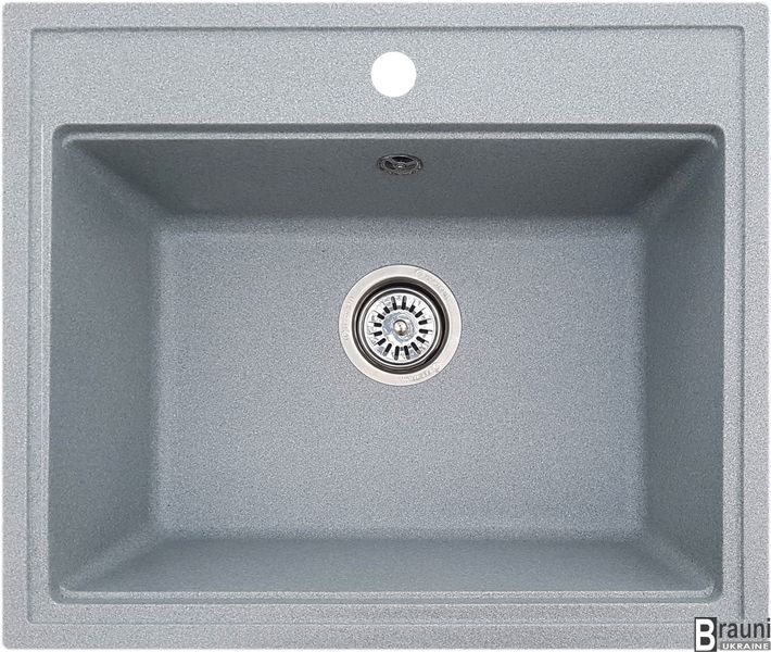 Кухонна мийка Patrat Seda 60х52 гранітна RO44537 фото