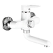 Змішувач для ванни Mixxus Elba 009 (EURO) WHITE (MI6586) MI6586 фото 2