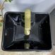 Умивальник (раковина) VBI VERESE BLACK GLOSSY підлоговий VBI-019006 фото 5